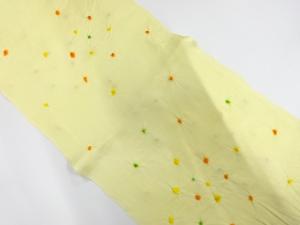 正絹　絞り　帯揚げ